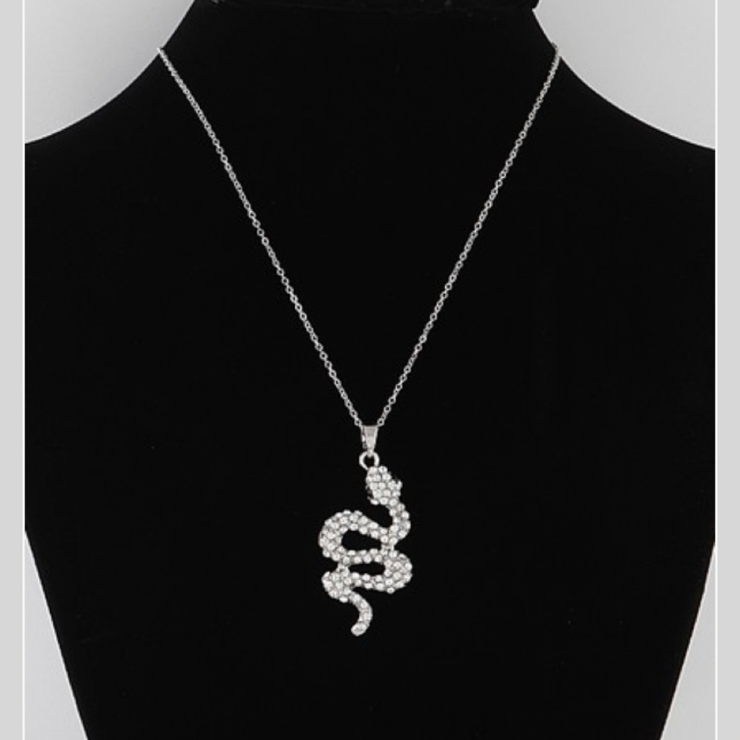 Snake Pendant Necklace