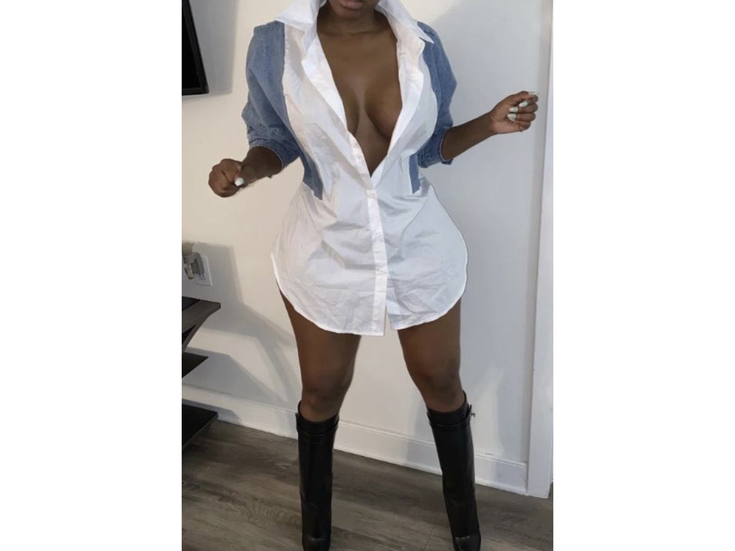 Double Trouble Button Up Shirt