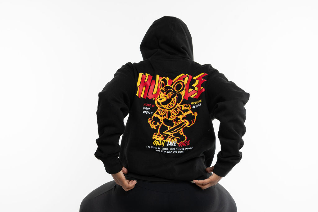 HUSTLE HARD HOODIE