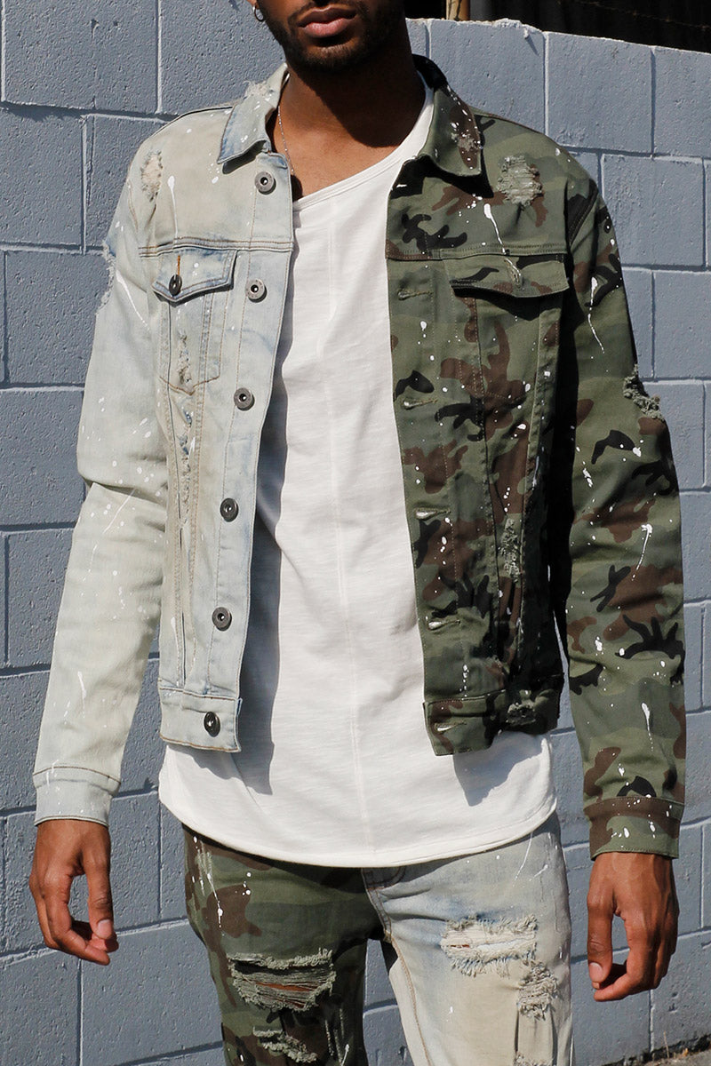 Color Blocked Jacket