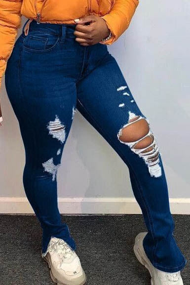 Distressed Denim pants
